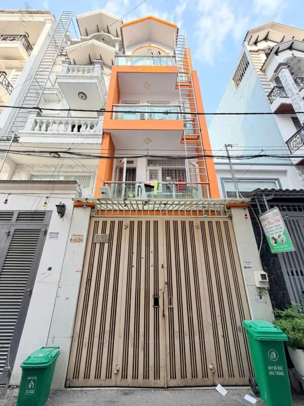 NHÀ 4 TẦNG NẰM KHU ĐỒNG BỘ CAO TẦNG GỒM 7 PHÒNG CÓ SẴN DÒNG TIỀN 360 TRIỆU/NĂM – ĐƯỜNG SỐ 59, P14 QUẬN GÒ VẤP - ảnh 1