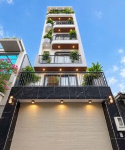 NHÀ 6 TẦNG CÓ THANG MÁY VÀ NLMT• HẺM XE TẢI THÔNG GẦN GIÁO XỨ NỮ VƯƠNG HOÀ BÌNH • LÊ ĐỨC THỌ P13 GÒ VẤP